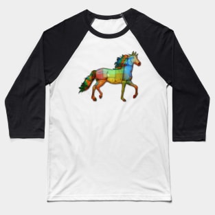 A Unicorn Gone Cubism! Baseball T-Shirt